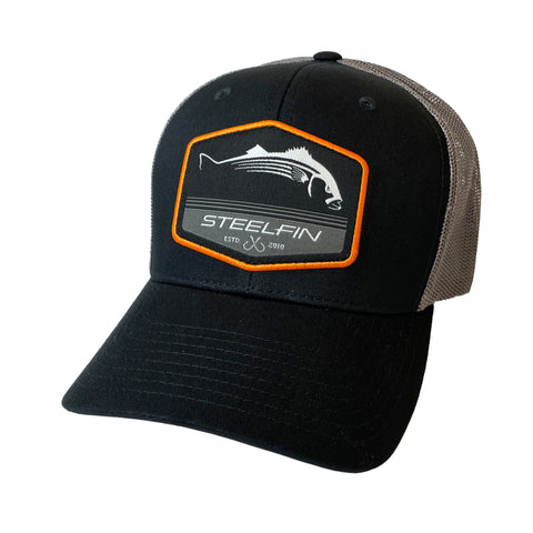 Steelfin Striper Snapback Hat
