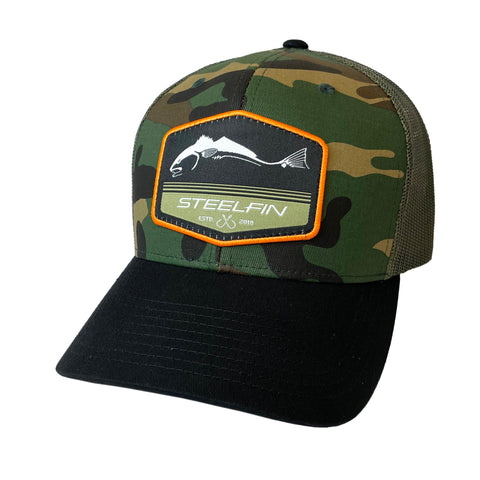 Steelfin Redfish Snapback Hat